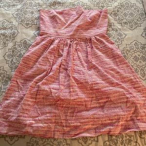 Banana Republic Pink Strapless Dress